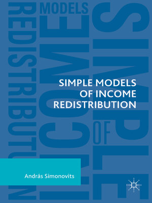 cover image of Simple Models of Income Redistribution